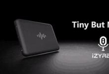 iZYREC：最小且易于使用的AI录音机已在Kickstarter上线