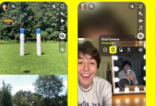 Snapchat推出双摄像头功能