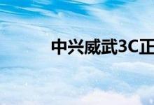 中兴威武3C正式发布售价499元