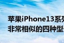 苹果iPhone13系列将拥有与iPhone12系列非常相似的四种型号