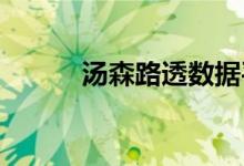汤森路透数据平台处理交易信息