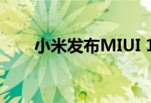 小米发布MIUI 12进行重大重新设计