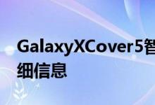 GalaxyXCover5智能手机的特性和价格的详细信息