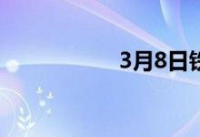 3月8日铁矿石成交量