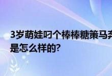 3岁萌娃叼个棒棒糖策马奔腾:一手甩鞭又萌又飒 具体情况是怎么样的?
